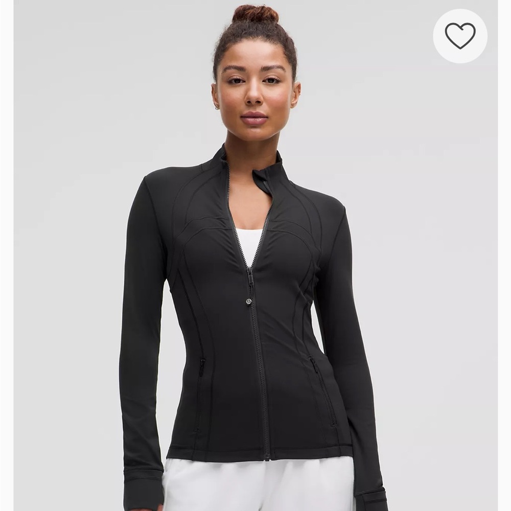Lululemon Define Jacket Nulu in black (never worn)